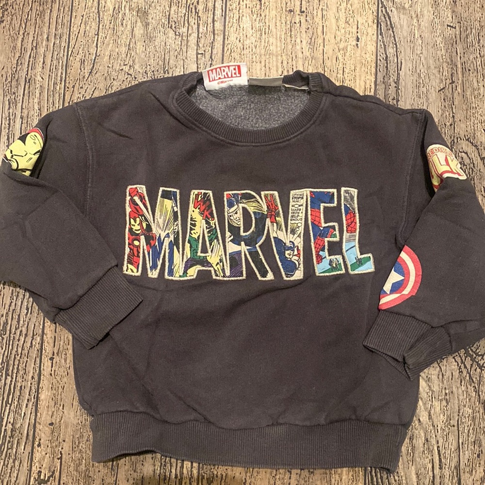 ZARA MARVEL SWEATSHIRT 2-3 YEARS